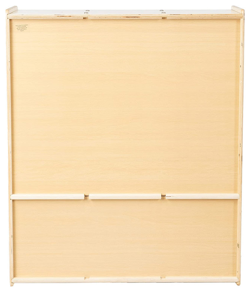 3-Section Locker with Bench Cubby Storage Organizer