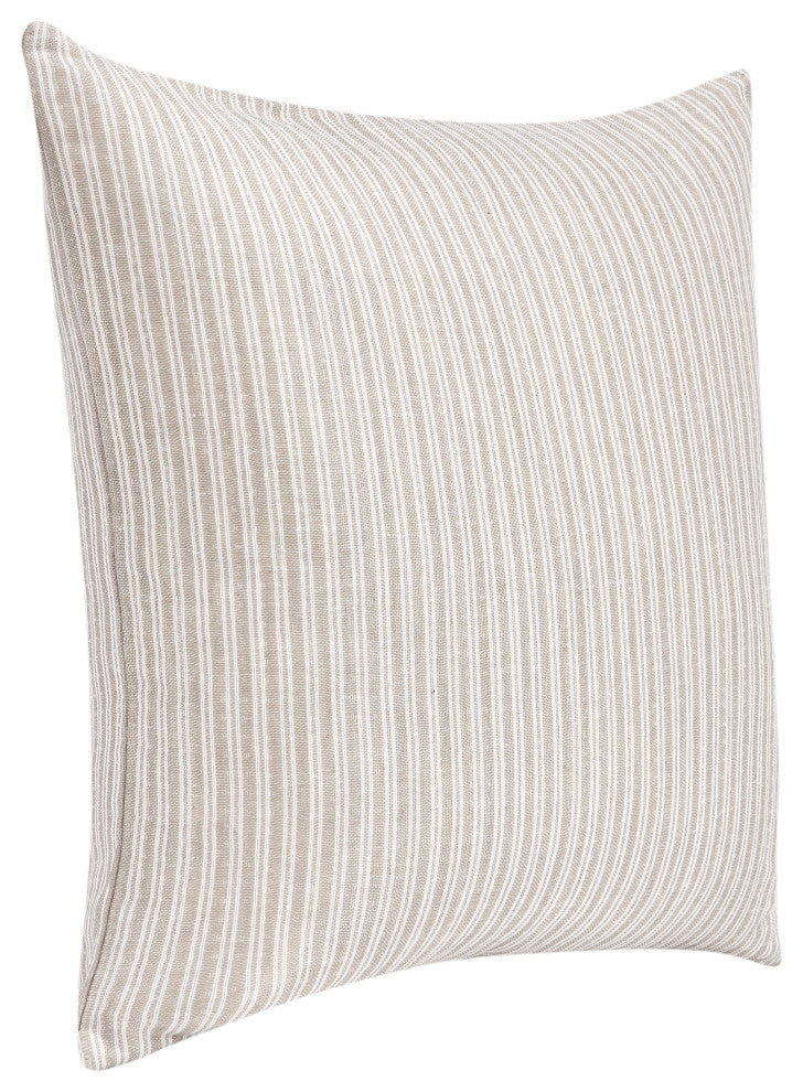 Camille Cotton Linen Blend Throw Pillow by Kosas Home, 22x22