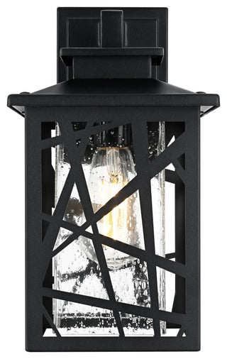 Home Living 7" Outdoor Wall Sconce, Black