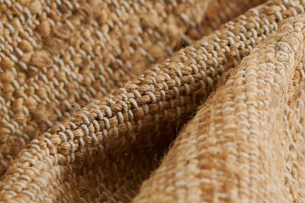 Erin Gates by Momeni Orchard Ripple Natural Hand Woven Wool Rug 5' X 8'