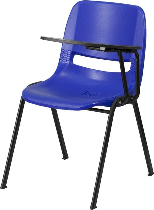 Stationary Tablet Arm Chair RUT-EO1-BL-LTAB-GG