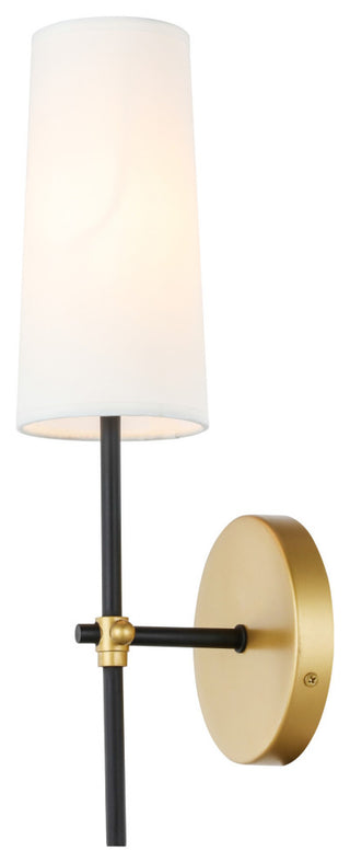 Elegant Lighting LD6004W5 Mel 16" Tall Bathroom Sconce - Brass