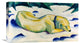 "The Hound (Weiber Hund)" Stretched Canvas Giclee by Franz Marc, 22"x13"