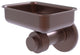 Mercury Wall Mounted Soap Dish with Groovy Accents, Antique Copper