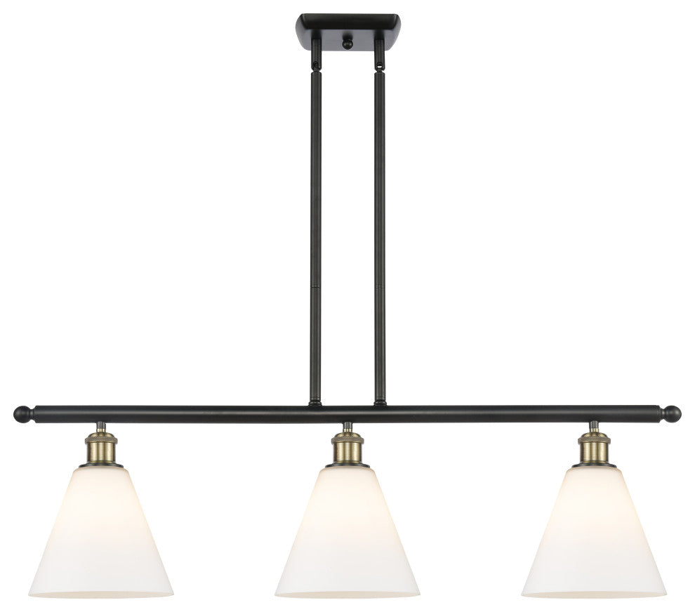 Innovations 516-3I-BAB-GBC-81 3 Light Island Light, Black Antique Brass
