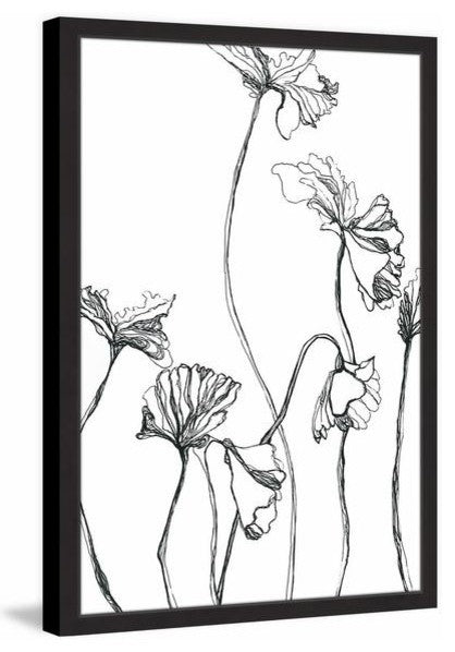 "Lifeless" Framed Painting Print, 12"x18"