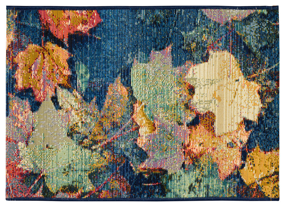 Esencia Fall In Love Indoor/Outdoor Mat Multi 2'x2'10"