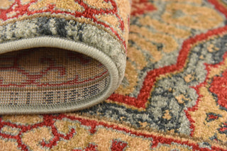 Unique Loom Light Blue Quincy Palace 2' 0 x 6' 0 Runner Rug