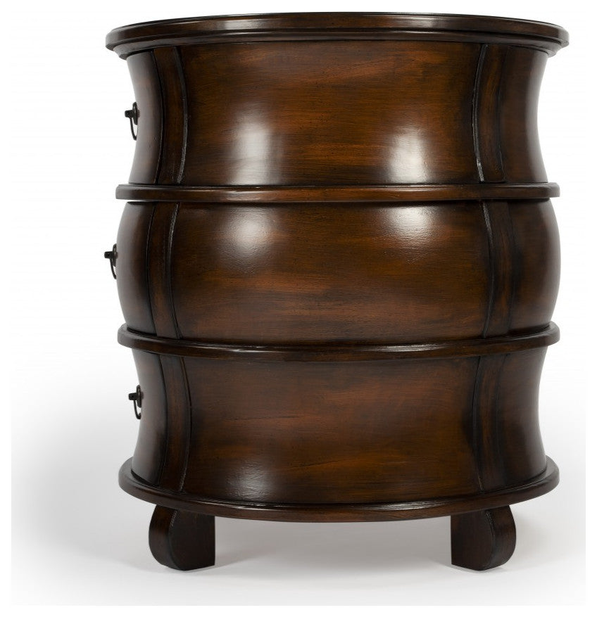 Traditional Cherry Barrel Table
