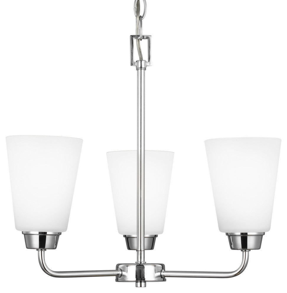 Generation Lighting 3115203 Kerrville 3 Light 18"W Chandelier - Bronze