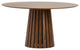 Modrest Weiss Mid-Century Modern Walnut Round Dining Table