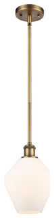 Innovations 516-1S-BB-G651-8 1-Light Mini Pendant, Brushed Brass