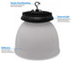 HBC3 Series 100-Watt LED Low/High Bay, 5000K, Black