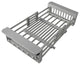 Stylish Adjustable Over the Sink Stainless Steel Dish or Vegetable Drainer