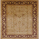 Ahgly Company Indoor Square Mid-Century Modern Area Rugs, 8' Square
