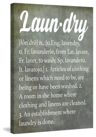 "Vintage Laundry" Painting Print on Wrapped Canvas