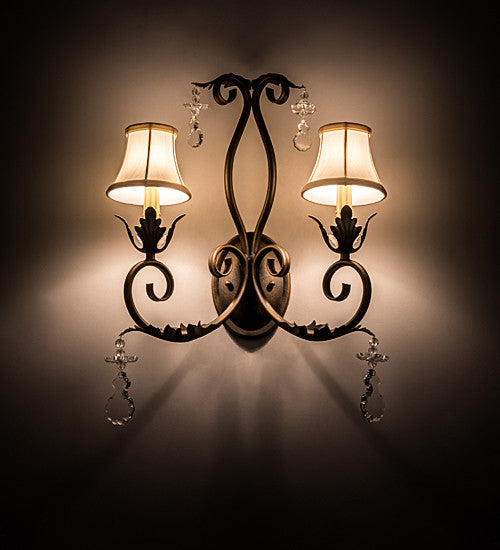 16 Wide Felicia 2 Light Wall Sconce