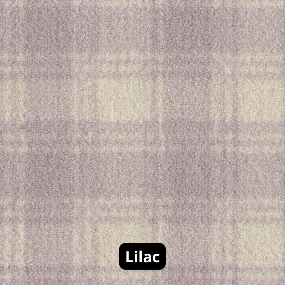 Pastel Colors 3/8 Thick Indoor Area Rug Carpet, Lilac, 10x10