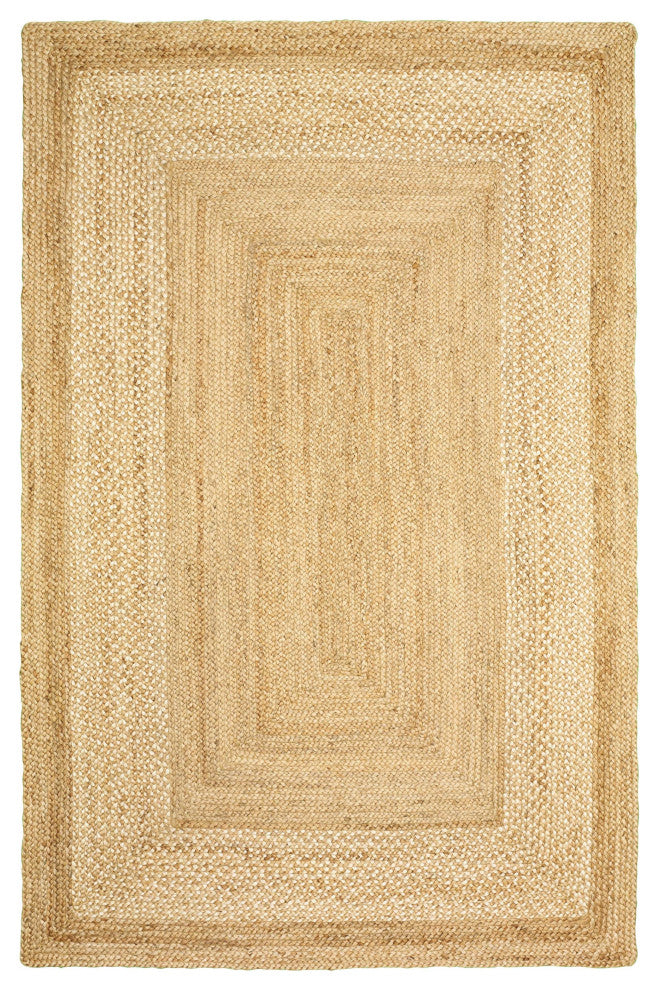 4" x 6" Classic Tan Bordered Area Rug