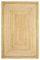 4" x 6" Classic Tan Bordered Area Rug