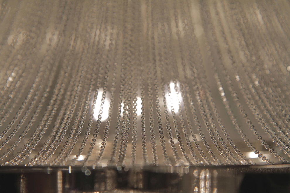 Maxim 21460NKPN 6-Light Flush Mount Chantilly Polished Nickel