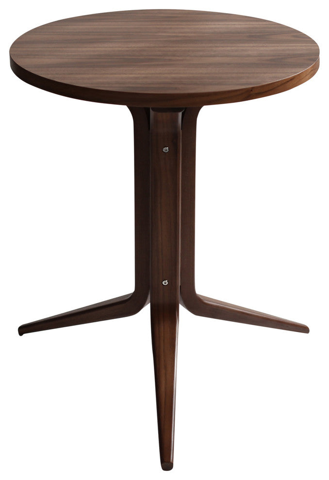 "Y" Coffee Table, Walnut, Black