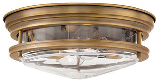 Foyer Hadley Flush Mount in Brushed Bronze