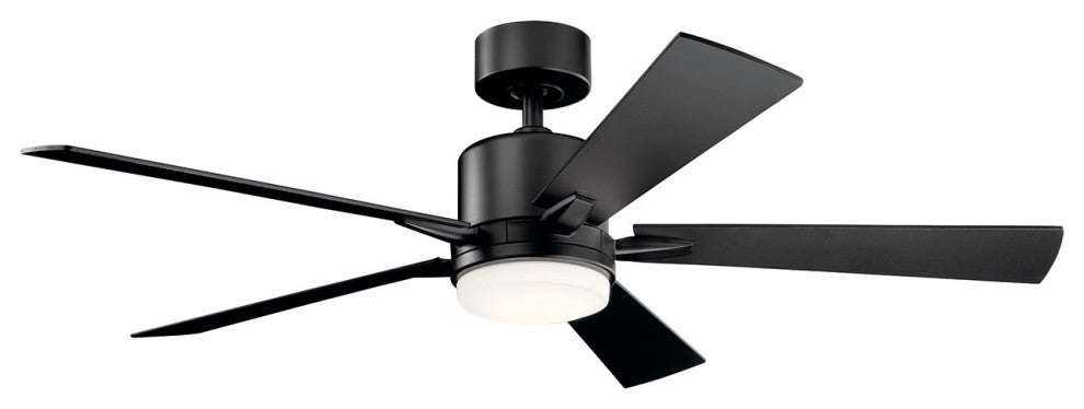 Satin Black 52" Lucian Fan LED
