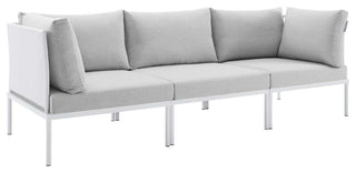 Harmony Sunbrella Outdoor Patio Aluminum Sofa