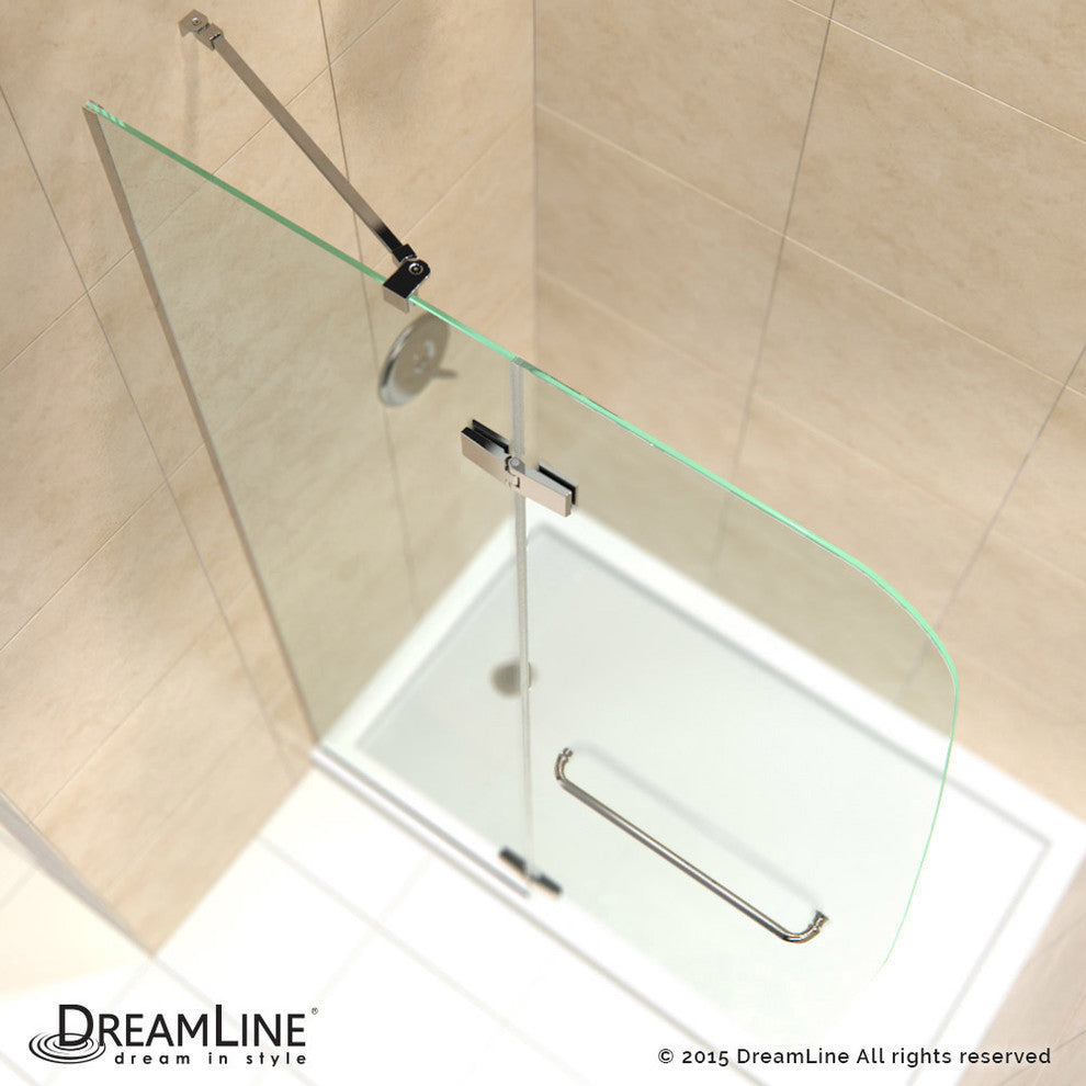 Dreamline Unidoor-X 35, 35 1/2"x72" Hinged Shower Door