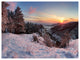Slovakia Panorama at Winter, Landscape Canvas Art Print, 40"x30"