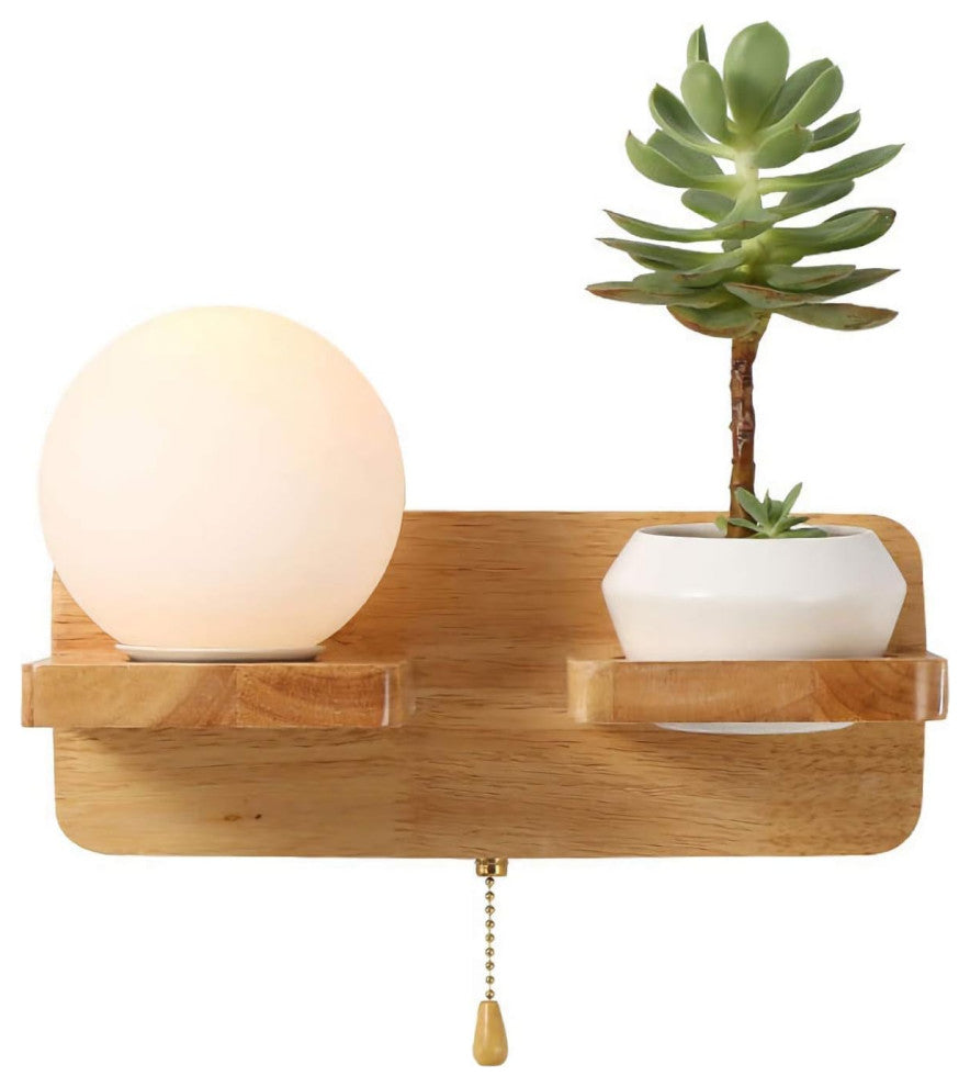 Requena | Luxury Wall lamp with Decorative Plant