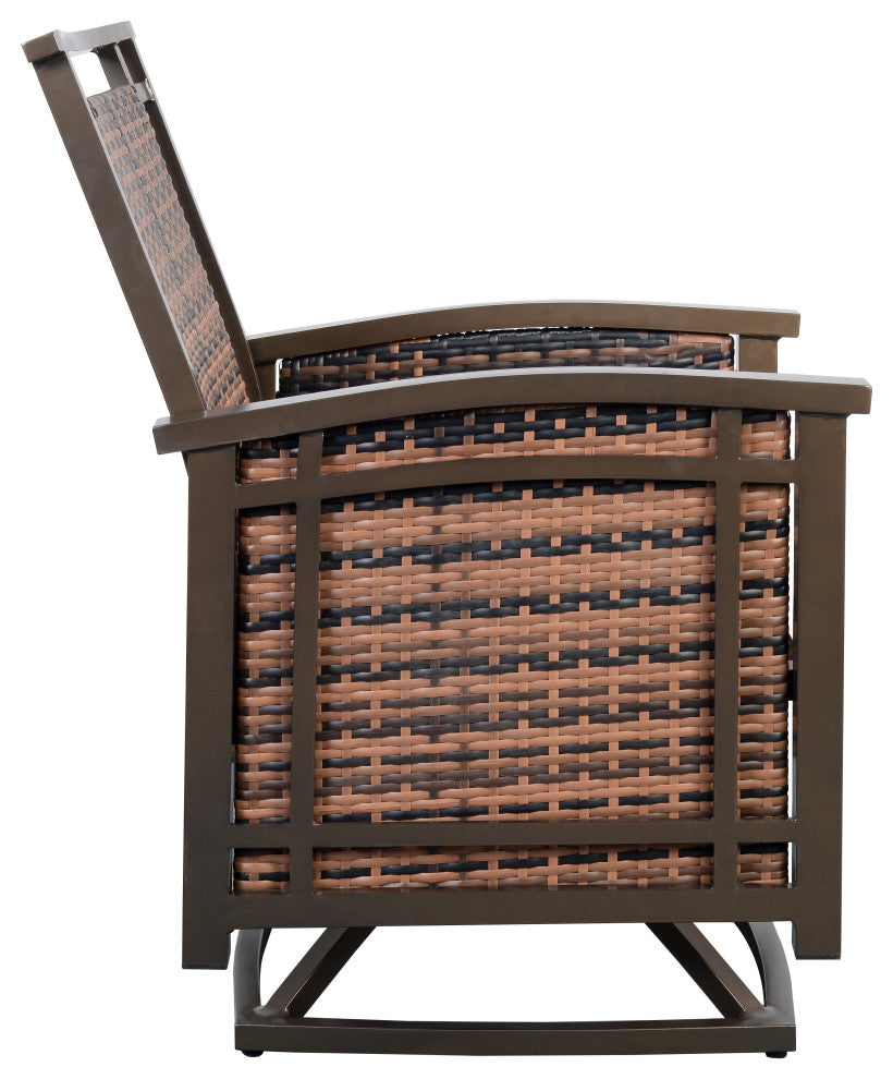 Palmetto Swivel Chair 2-pack - Bronze