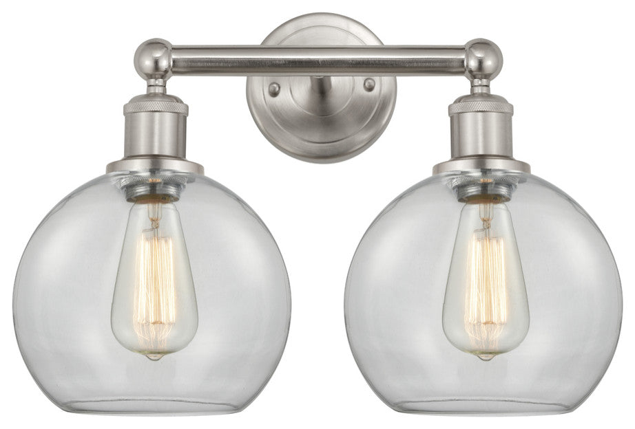 Innovations Athens 2 17" Bath Vanity-Light Satin Nickel