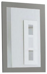 Legion Furniture Mirror, 20", Gray