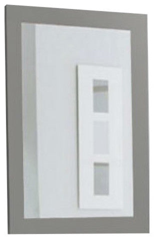 Legion Furniture Mirror, 20", Gray