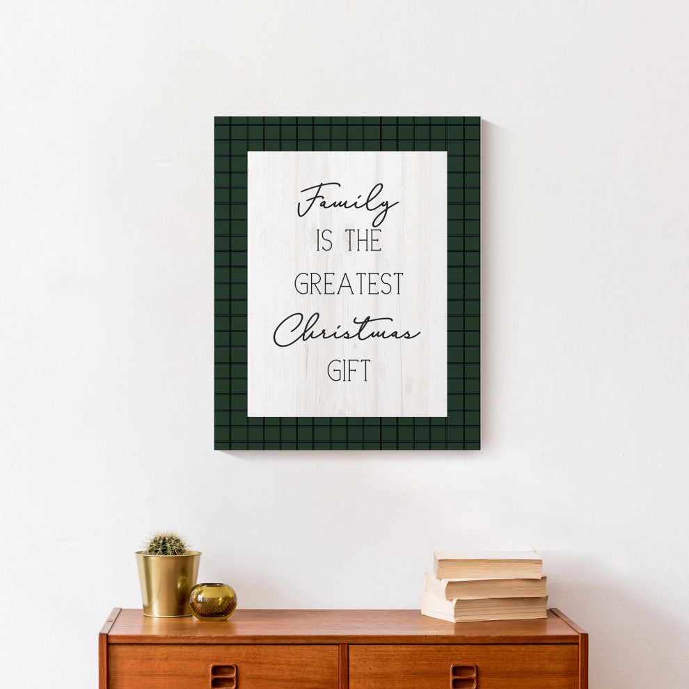 Greatest Christmas Gift 16x20 Canvas Wall Art