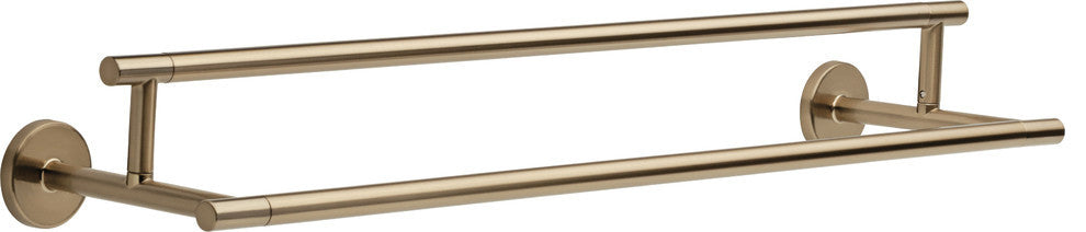 Delta Trinsic 24" Double Towel Bar, Champagne Bronze