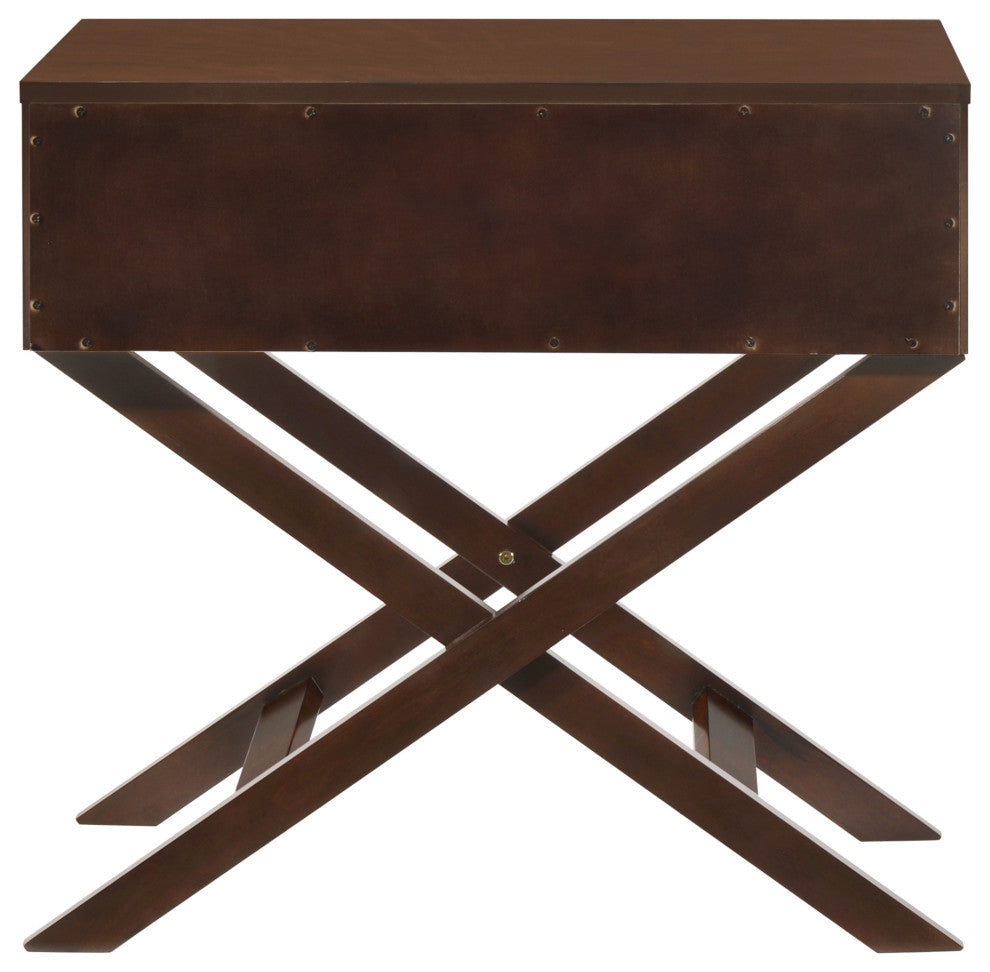 Xavier X-Nightstand, Cappuccino