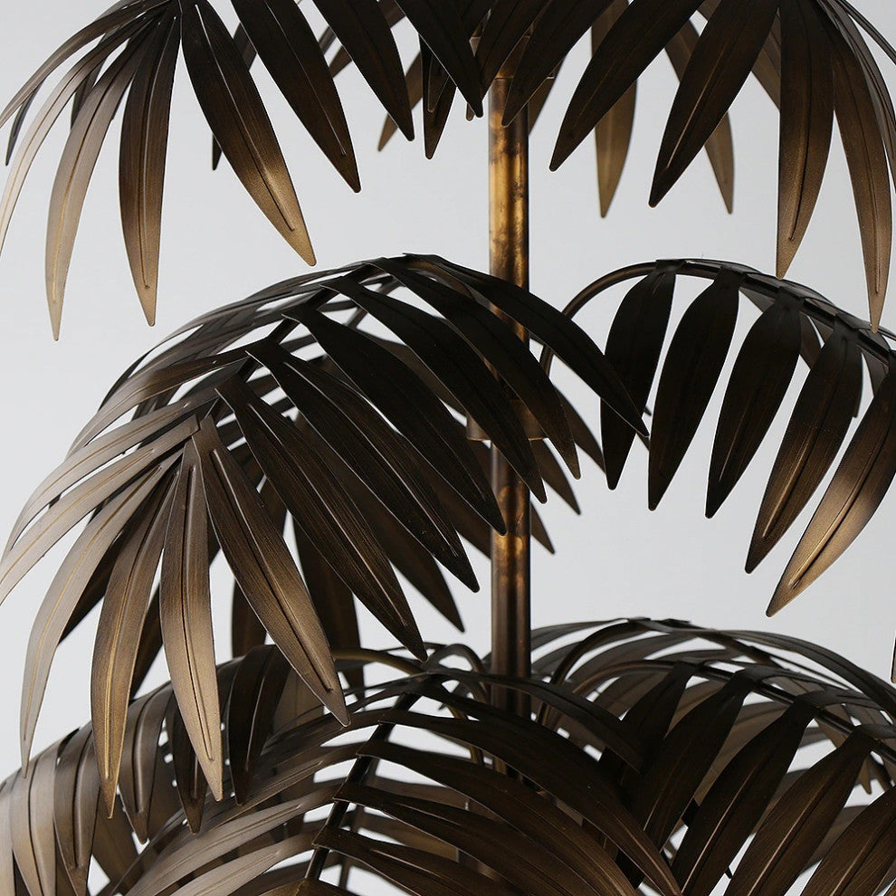 Deinze | Modern Loft Coconut Tree Chandelier for Restaurant, 3 Layers