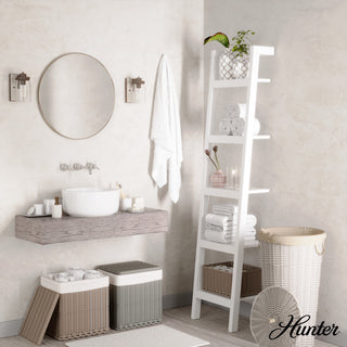 Devon Park Onyx Bengal and Barnwood With Clear Glass 1 Light Sconce Wall