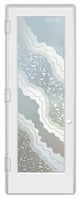 Pantry Door - Metamorphosis Peak - Primed - 30" x 84" - Knob on Right - Push...