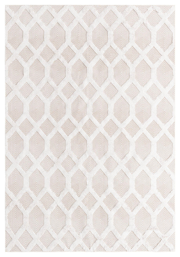 Unique Loom Sabrina Soto Casa Havana Area Rug, Beige, 6' 4 X 9' 0 Rectangular