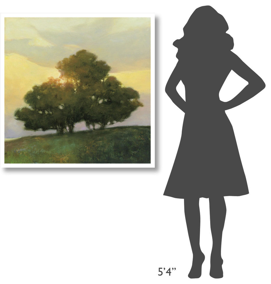 "Spice Tree" Digital Paper Print by Julia Purinton, 38"x38"