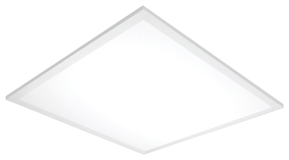 Nuvo 1-Light LED LED Flat Panel Light Fixture, White
