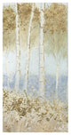 "Summer Birches II" Digital Paper Print by James Wiens, 38"x74"