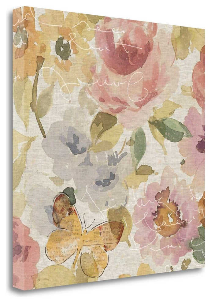 "Romantic Poem II" By Pela, Giclee Print on Gallery Wrap Canvas, Ready to Hang