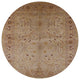 Ahgly Company Indoor Round Mid-Century Modern Area Rugs, 7' Round