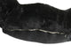 Faux Fur Bedrest Shell, Black, 20"x18" X17"