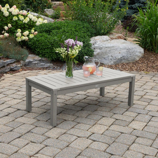Adirondack Coffee Table, Harbor Gray